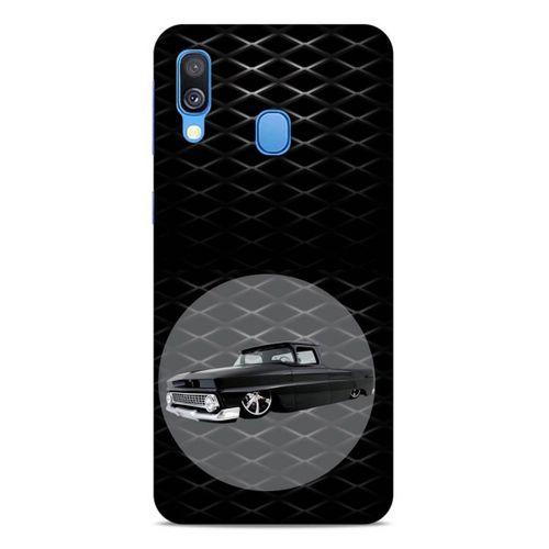 Lopard Samsung Galaxy A40 Uyumlu Kılıf PickUpX (49) Ultra Silikon Kılıf Simsiyah