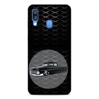Lopard Samsung Galaxy A40 Uyumlu Kılıf PickUpX (49) Ultra Silikon Kılıf Simsiyah