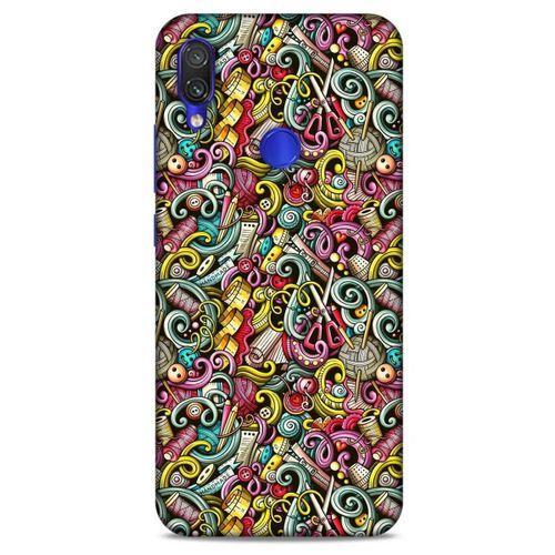 Graffitix (46) Desenli Silikon Kapak Xiaomi Redmi Note 7 Pro Kılıf