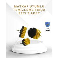 Yüksek Devirde Etkili Temizlik Sağlayan Matkap Ucu Fırça Seti