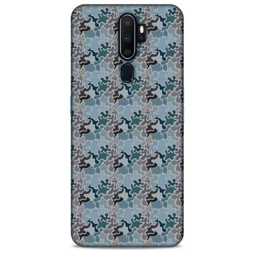 Kamuflaj 27 Oppo A5 2020 Kılıf Silikon Kapak