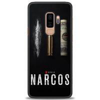 Samsung Galaxy S9 Plus Kılıf HD Baskılı Kılıf - Narcos + Tam Ekran Koruyucu