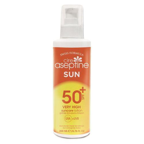 Cire Aseptine Sun Güneş Koruyucu Losyon 50 SPF 200ml