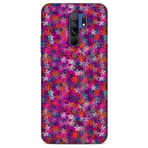 Xiaomi Redmi 9 Uyumlu Kılıf Pembe Delisi (3) Kapak Çiçek