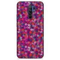Xiaomi Redmi 9 Uyumlu Kılıf Pembe Delisi (3) Kapak Çiçek