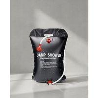 Solar Kamp Duşu 20 Litre Taşınabilir Şeffaf Su Seviyeli Dış Mekan Duş Sistemi