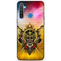 Lopard Oppo Realme 5i Uyumlu Kılıf Tattoo's (38) Neo Hybrid Kılıf Kılıç Dövmesi