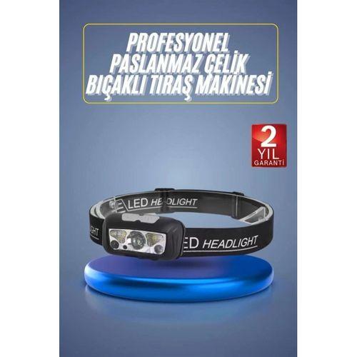 Ayarlanabilir Kafa Lambası Type-c Şarjlı Kompakt Kamp Lambası