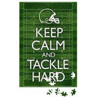 Keep Calm and Tackle Hard Football Puzzle 240 Parça Yapboz