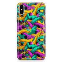 Apple iPhone X Kılıf Stay True Arka Kapak Koruma Desenli Full Koruyucu