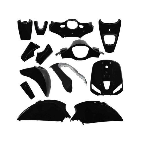 MONDİAL Mondial Scooter Wing 50 Kaporta Seti Siyah 13 Parça