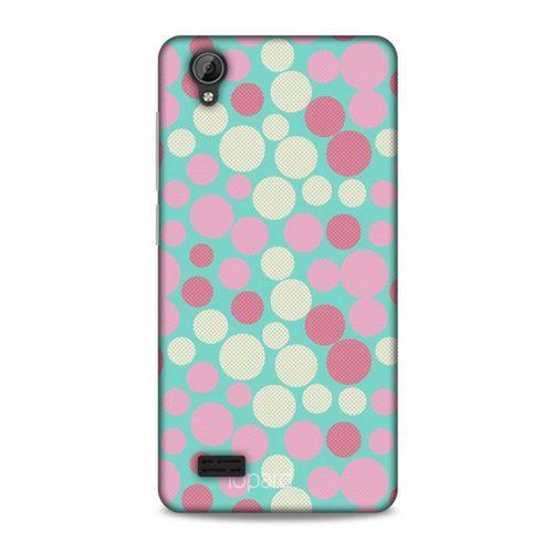 Vestel Venüs V5 Kılıf Pastel Renkler (50) Shockproof Kılıf Bordo Pembe