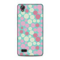 Vestel Venüs V5 Kılıf Pastel Renkler (50) Shockproof Kılıf Bordo Pembe