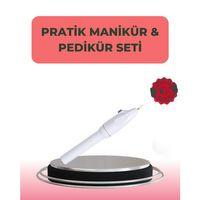 Abs Gövdeli Sessiz Tırnak Matkap Seti – Ayarlanabilir Hız Ve Uzun Ömürlü Kullanım