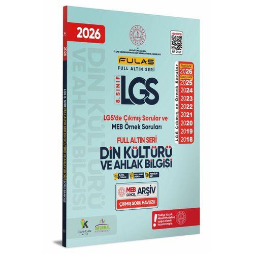 2026 8 Sınıf Full LGS Altın Seri FULAS DİN KÜLTÜRÜ ve AHLAK BİLGİSİ Çıkmış Soru Bankası Modüler Set
