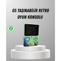 500 Oyunlu G5 Retro Mini Oyun Konsolu 3 İnç Ekran Ve Av Tv Desteği