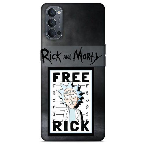 Oppo Reno 4 Uyumlu Kılıf Rick And Morty (6) Silikon Kılıf Original Jerry