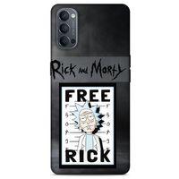 Oppo Reno 4 Uyumlu Kılıf Rick And Morty (6) Silikon Kılıf Original Jerry