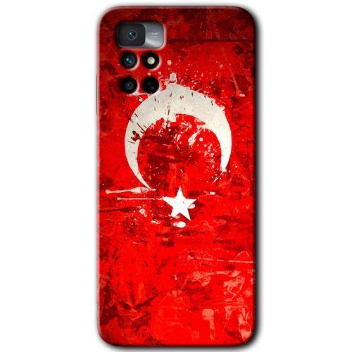 Xiaomi Redmi Note 11 4G HD Baskılı Kılıf + 9D Tam Ekran Koruyucu - Albayrak 2