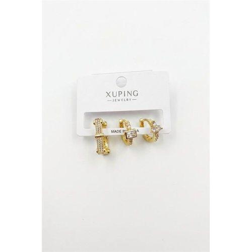 3'lü Xuping Küpe - Altın