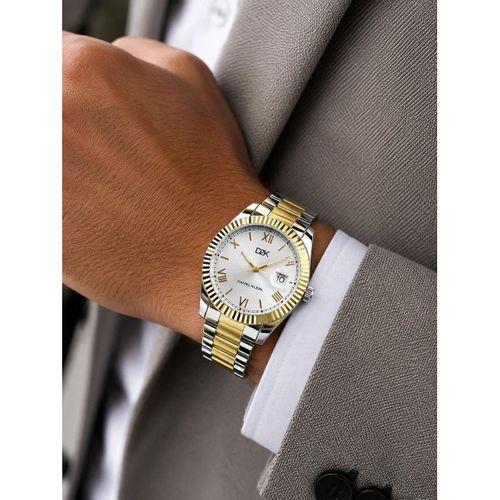 Daniel Klein Damat Ve Takım Elbiseye Özel 2 Yıl Garantili Çelik Kordon Erkek Kol Saati VS.BLKT.0996