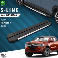 S-Dizayn Ford Ranger 4 S-Line Aluminyum Yan Basamak 203 Cm 2023 Üzeri A+ Kalite
