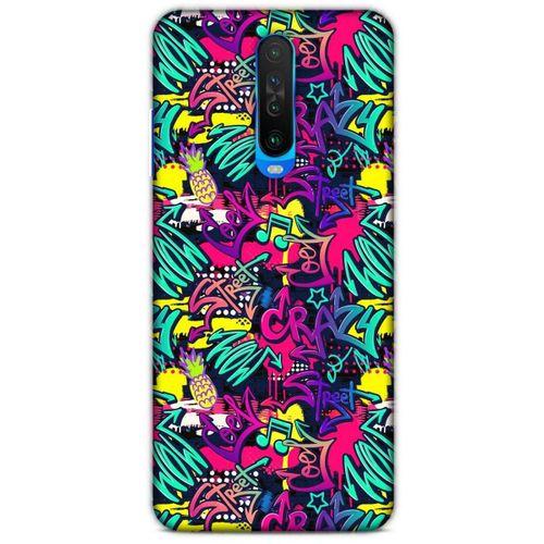 Graffitix (31) Desenli Silikon Kapak Xiaomi Redmi K30 Kılıf