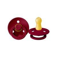 Bibs Colour Kauçuk Emzik 0-6 Ay Ruby