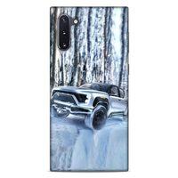 Lopard Samsung Galaxy Note 10 Uyumlu Kılıf PickUpX (46) Core Armor Kılıf Gümüş