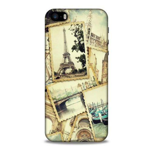 Retro (38) Desen Neo Hybrid Kılıf Renkli Apple Iphone 5S Kılıf