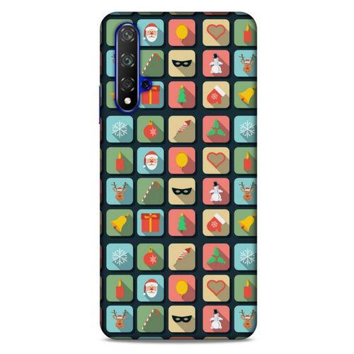 Yılbaşı Süsleri 15 Huawei P Smart S Y8P Kılıf Silikon Kapak