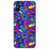 Graffitix (20) Desenli Silikon Kapak Xiaomi Redmi 9A Kılıf