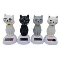 Güneş Enerjili Solar Sallanan Kedi
