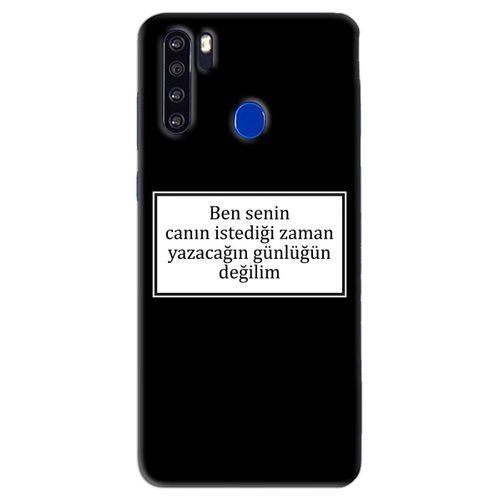 Reeder P13 Blue Max Kılıf HD Yazı Baskılı Silikon Arka Kapak - Yazı 10