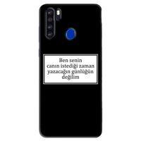 Reeder P13 Blue Max Kılıf HD Yazı Baskılı Silikon Arka Kapak - Yazı 10