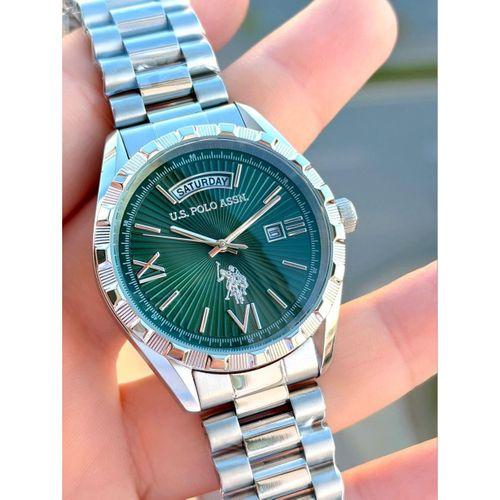 U.S.Polo Assn Çelik Kasa Ve Kordon 2 Yıl Garantili 5 Atm Suya Dayanıklı Erkek Kol Saati E.PA1123-02