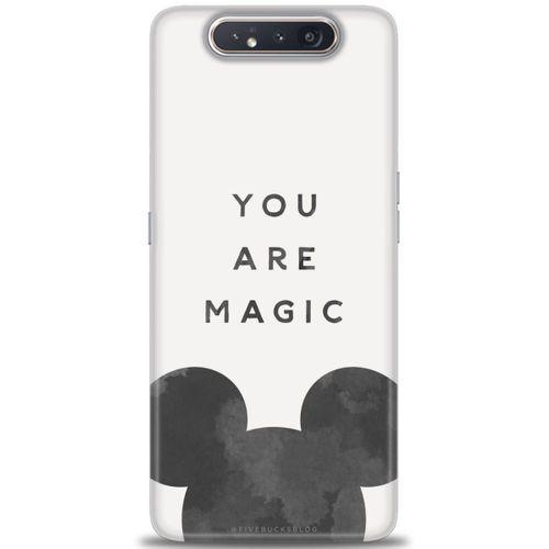 Samsung Galaxy A80 Kılıf HD Baskılı Kılıf - You Are Magic + Tam Ekran Koruyucu