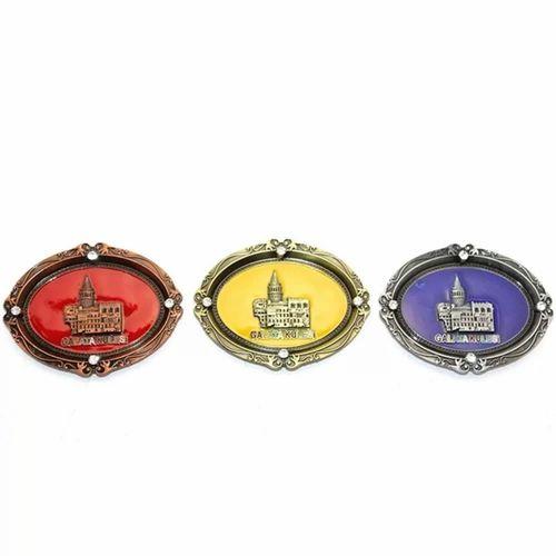 pilelistore İstanbul Temalı Metal Magnet