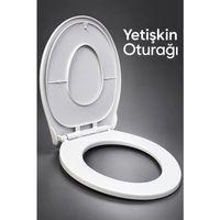 Çift Kullanımlı Çocuk Ve Yetişkin Klozet Kapağı
