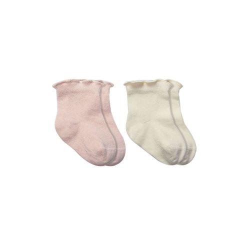 Bistyle Bistyle Overlok Style Penye Soket Çorap 2li 10153 Pudra