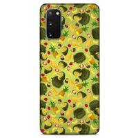 Frutix Rambutan 01 Samsung Galaxy S20 Kılıf Desenli Silikon