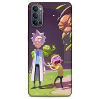 Oppo Reno 4 Uyumlu Kılıf Rick And Morty (31) TPU Kılıf Cronenberg Rick