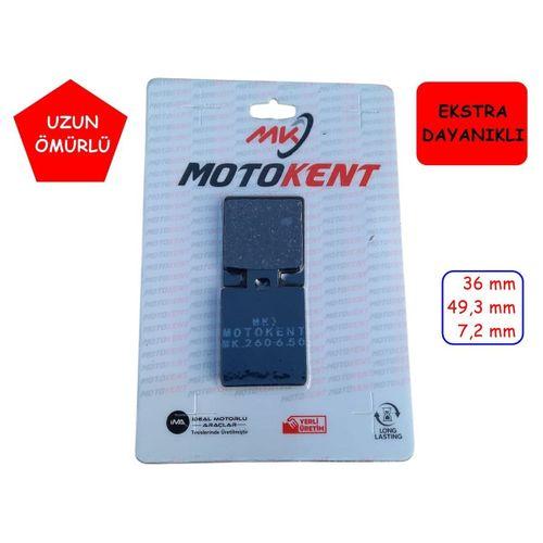 ATV Atv Ön Fren Disk Balatası Kare Tek Delikli Sfa260 Mtk