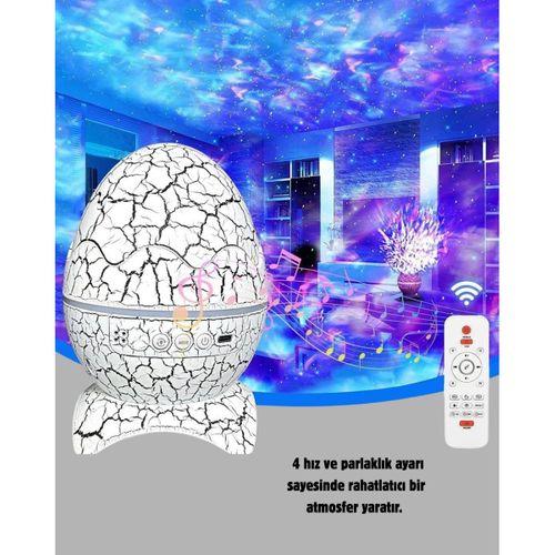 Dinozor Yumurta Gece Lambası Projektör – 14 Renk Seçeneği