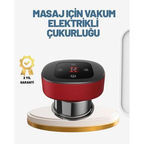 Akıllı Vakumlu Kupa Masaj Cihazı Ağrı Giderici Ve Rahatlatıcı Terapi