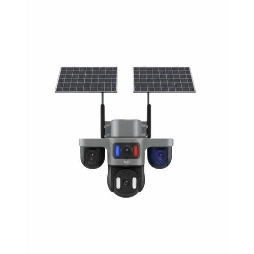 Çift Solar Panelli 4g Kablosuz Ip Güvenlik Kamerası 9mp Ve Hareket Takipli