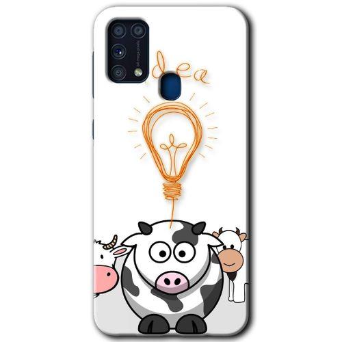 Galaxy M31 Kılıf HD Desen Baskılı Arka Kapak - İdea Lamp