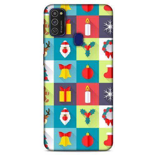 Yılbaşı Süsleri 24 Samsung Galaxy M21 Kılıf Silikon Kapak