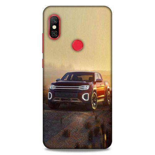 Lopard Xiaomi Mi A2 Lite Uyumlu Kılıf PickUpX (40) Fit Silikon Kılıf Mor