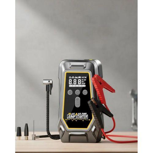 Akü Takviye Lastik Şişirme Ve Powerbank Özellikli Çok Fonksiyonlu Cihaz